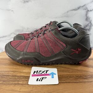 Kuru Chicane Women's Size 11 Trail Hiking Walking Shoes Gray Pink Sneakers